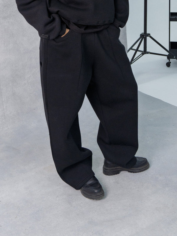 Black Statement Sweatpants