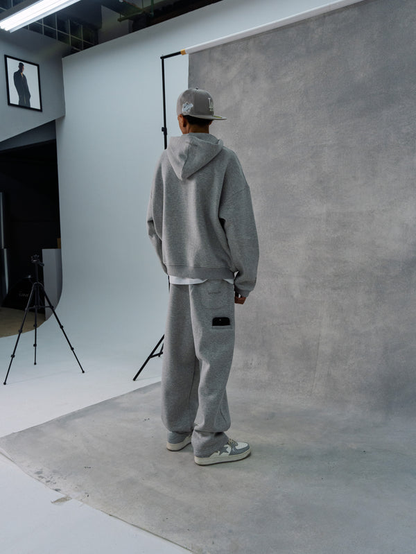Grey Statement Sweatpants